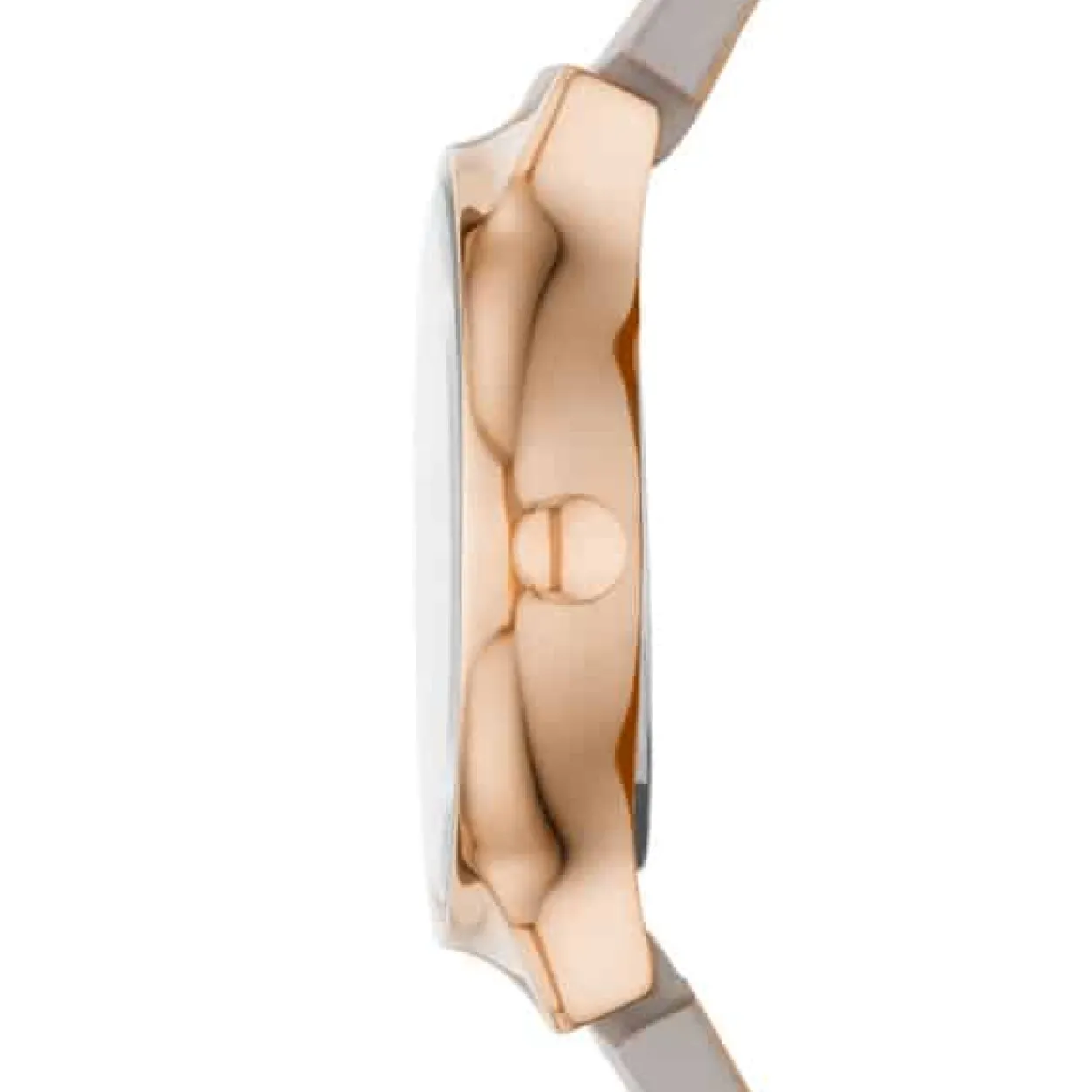 SKAGEN FREJA LILLE UR DAME ROSA MED LÆDERREM - SKW3005