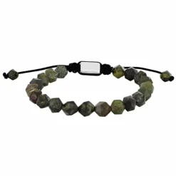 SON OF NOA ARMBÅND GRAGON BLOOD JASPER STÅL - 80890412700
