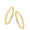 SPIRIT ICONS BALANCE HOOP 30MM FORGYLDT SØLV - 42492