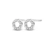 SPIRIT ICONS HALO ØRESTIK 14 KT MED BRILLANTER - 44177