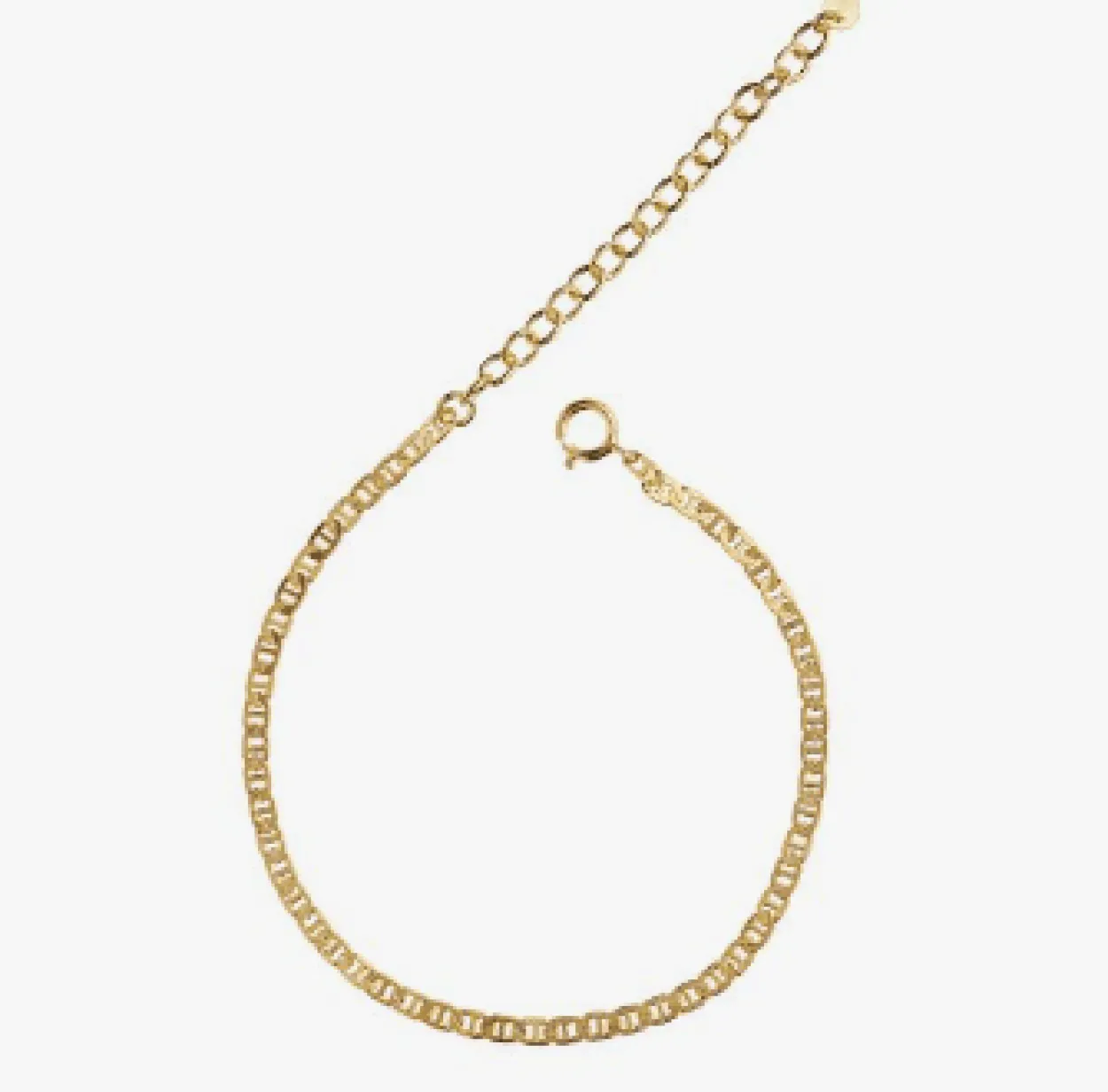 STINE A PETIT LINK ARMBÅND SØLV FORGYLDT - 3170-02-OS
