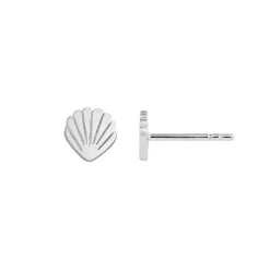 STINE A ØRERING SØLV PETIT SHELL MUSLING -1030-00-S