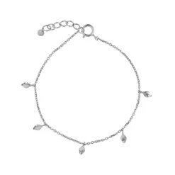 STINE A TOUT PETIT L'AMOUR SØLV ARMBÅND - 3184-00-OS