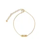 STINE A WOW MOM ARMBÅND SØLV FORGYLDT - 3192-02-OS