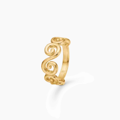 STUDIO Z CURIOSITY RING FORGYLDT SØLV - 7240870