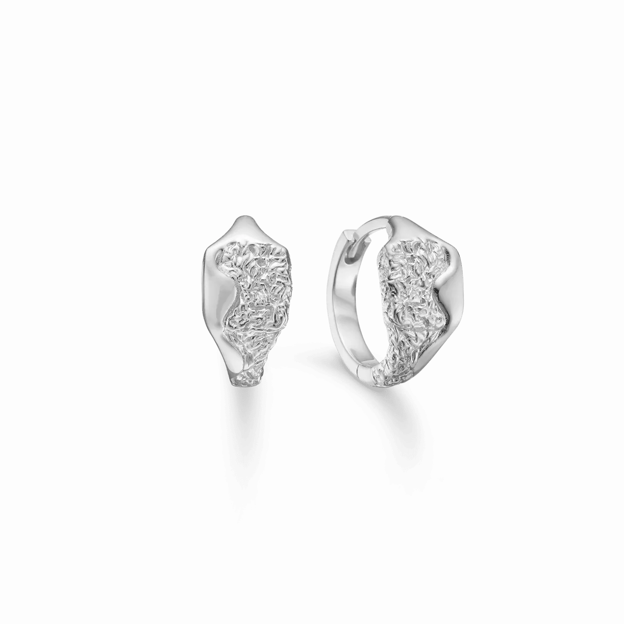 STUDIOZ EDGE ØRERINGE SØLV - 7110891