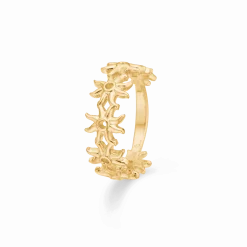 STUDIO Z OCEAN AURA SØLV FORGYLDT RING - 7240924