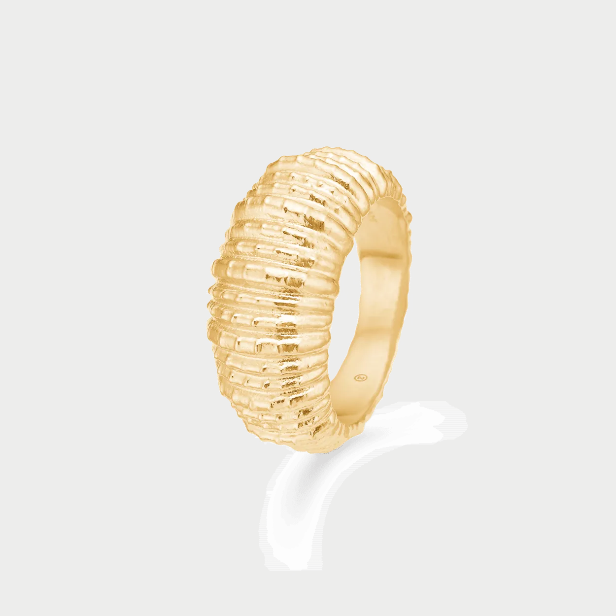 STUDIO Z SEASHELL SECRETS SØLV FORGYLDT RING -7240908