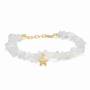 STUDIO Z STARFISH LUSTRE SØLV FORGYLD ARMBÅND - 7256894