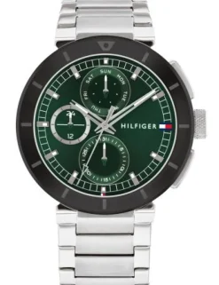 TOMMY HILFIGER LORENZO UR HERRE STÅL MED LÆNKE - 1792117