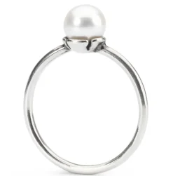 TROLLBEADS DELIKAT PERLERING SØLV STR 55- TAGRI-00417