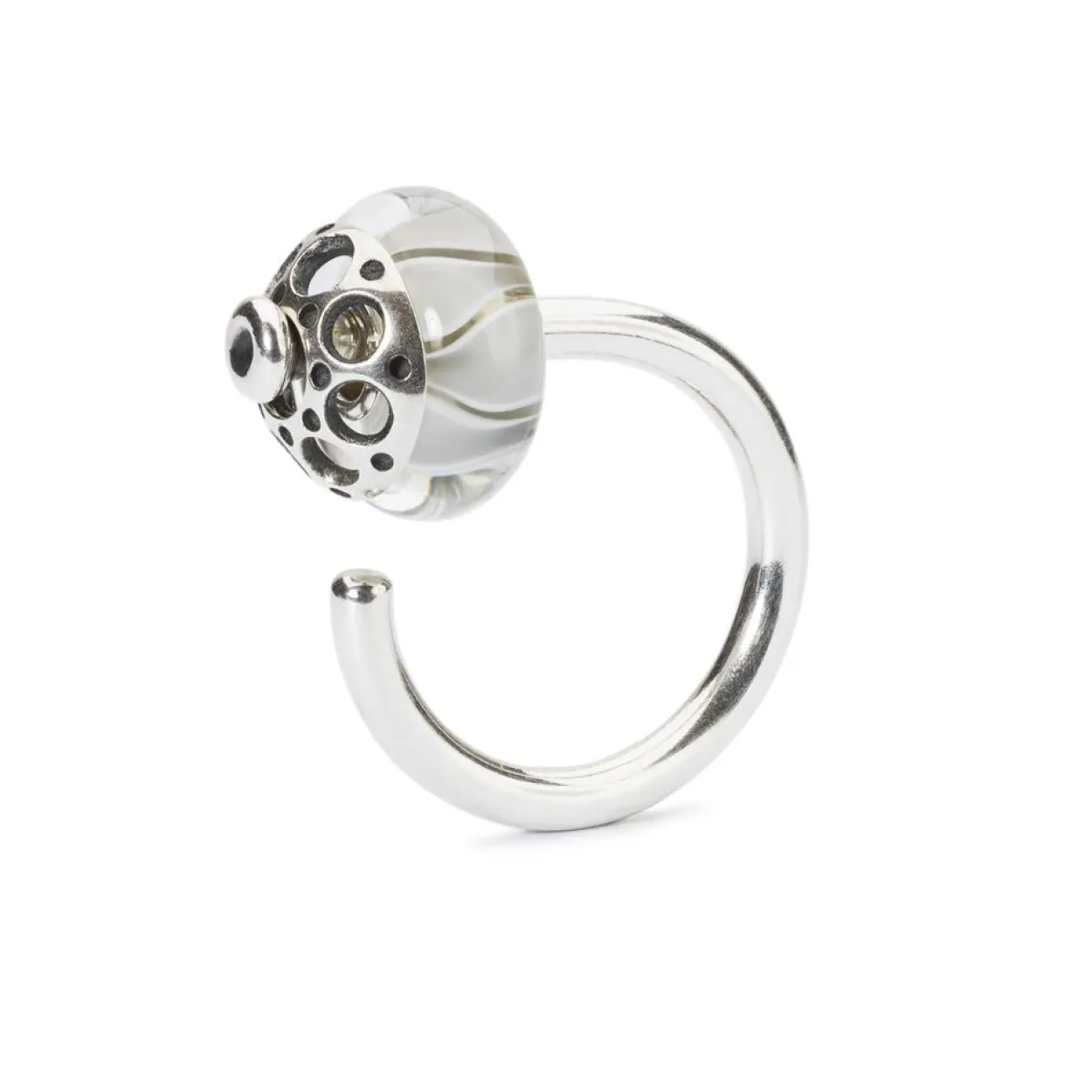 TROLLBEADS FORANDRINGS RING SØLV STØRRELSE 51 - TAGRI-00351