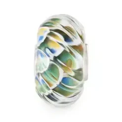 TROLLBEADS HAVFRUE I BØLGER GLASKUGLE - TGLBE-20437