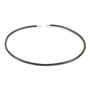 TROLLBEADS LÆDERKÆDE SORT U/LÅS 42 CM - TLENE-00003