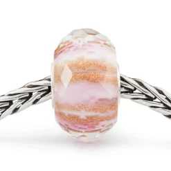 TROLLBEADS ROSA MELODI GLASKUGLE - TGLBE-30100