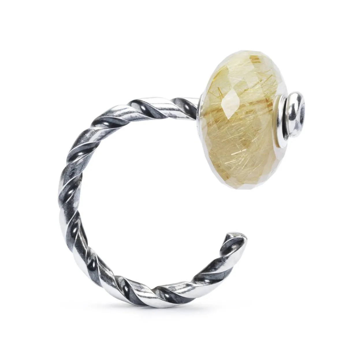 TROLLBEADS RUTILKVARTS STEN KUGLE - TSTBE-30004