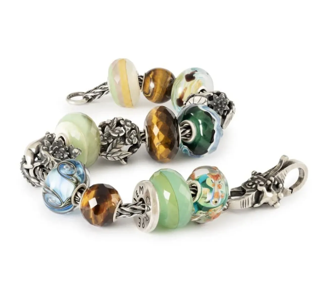 TROLLBEADS STILLE SØ GLASKUGLE - TGLBE-20446