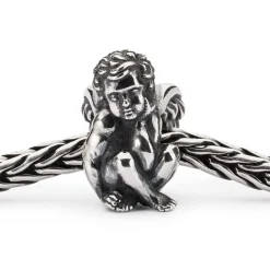 TROLLBEADS 'TANKENS KERUB' SØLV LED - TAGBE-50044