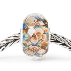 TROLLBEADS VILDE BLOMSTER GLAS KUGLE - TGLBE-30091